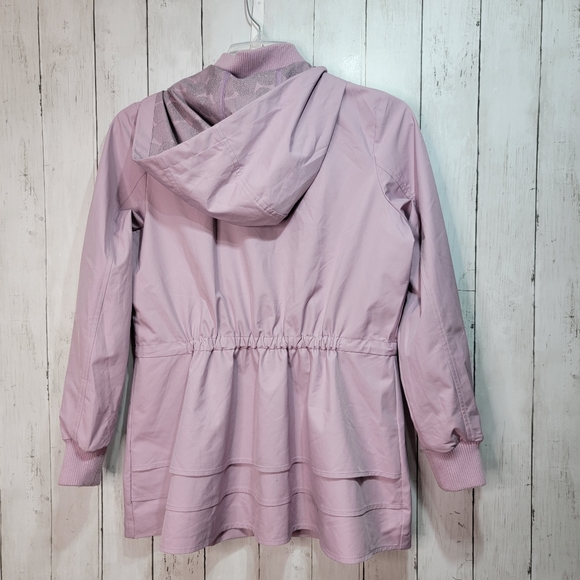 Bernardo Women's Pink Lightweight Outerwear Anorak Jacket Coat Size Small. - Picture 8 of 9